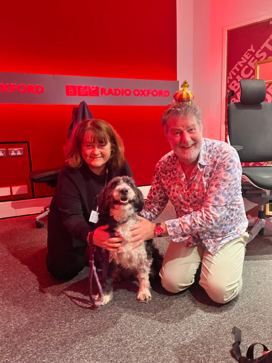 Joanna and Lucy visit BBC Radio Oxford 