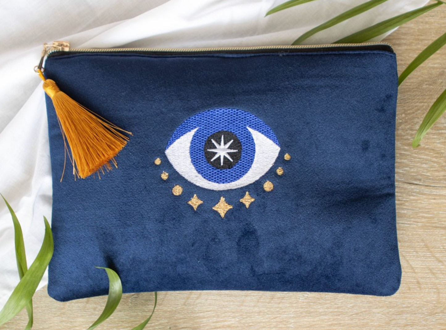 Luxury all seeing eye makeup bag