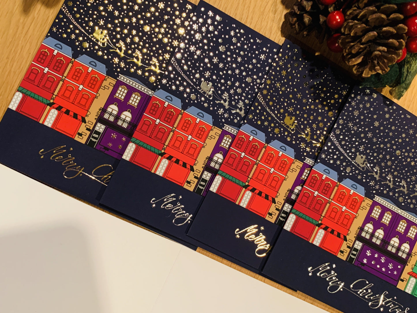 Santa Christmas Cards Bundle