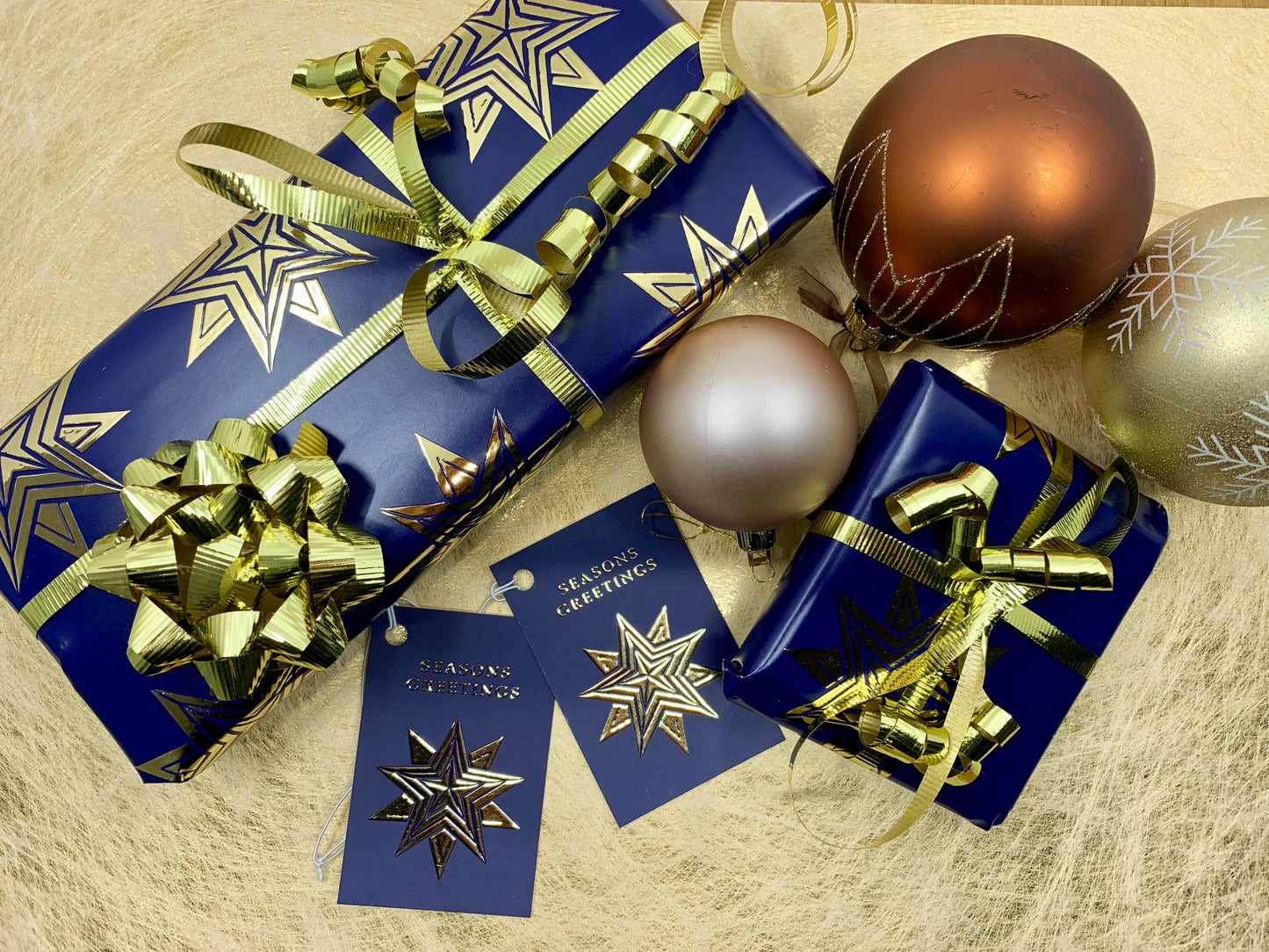 Luxury Gold Foil Star Christmas Bundle