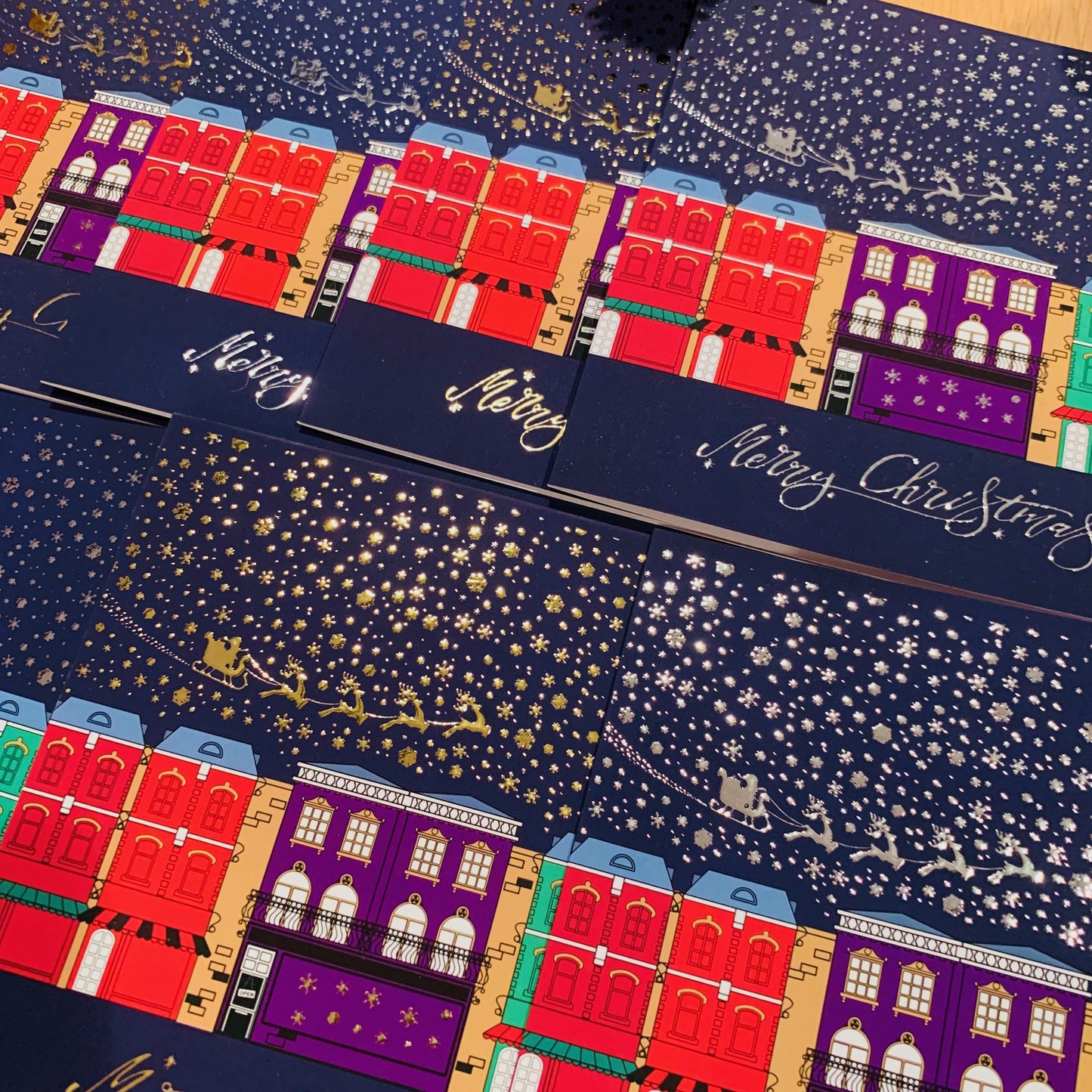 Santa Christmas Cards Bundle
