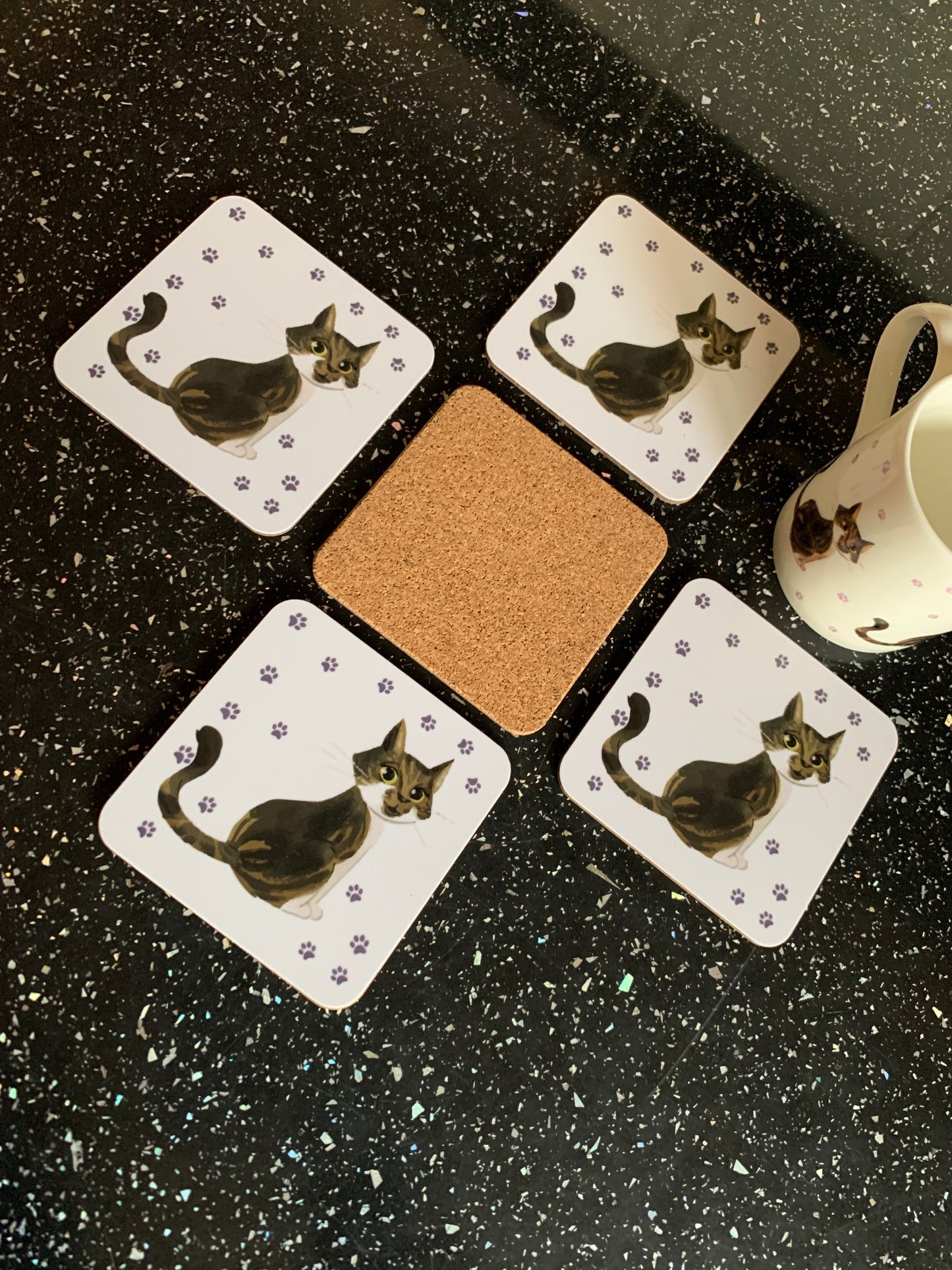 Cute Cat ISLA COASTER