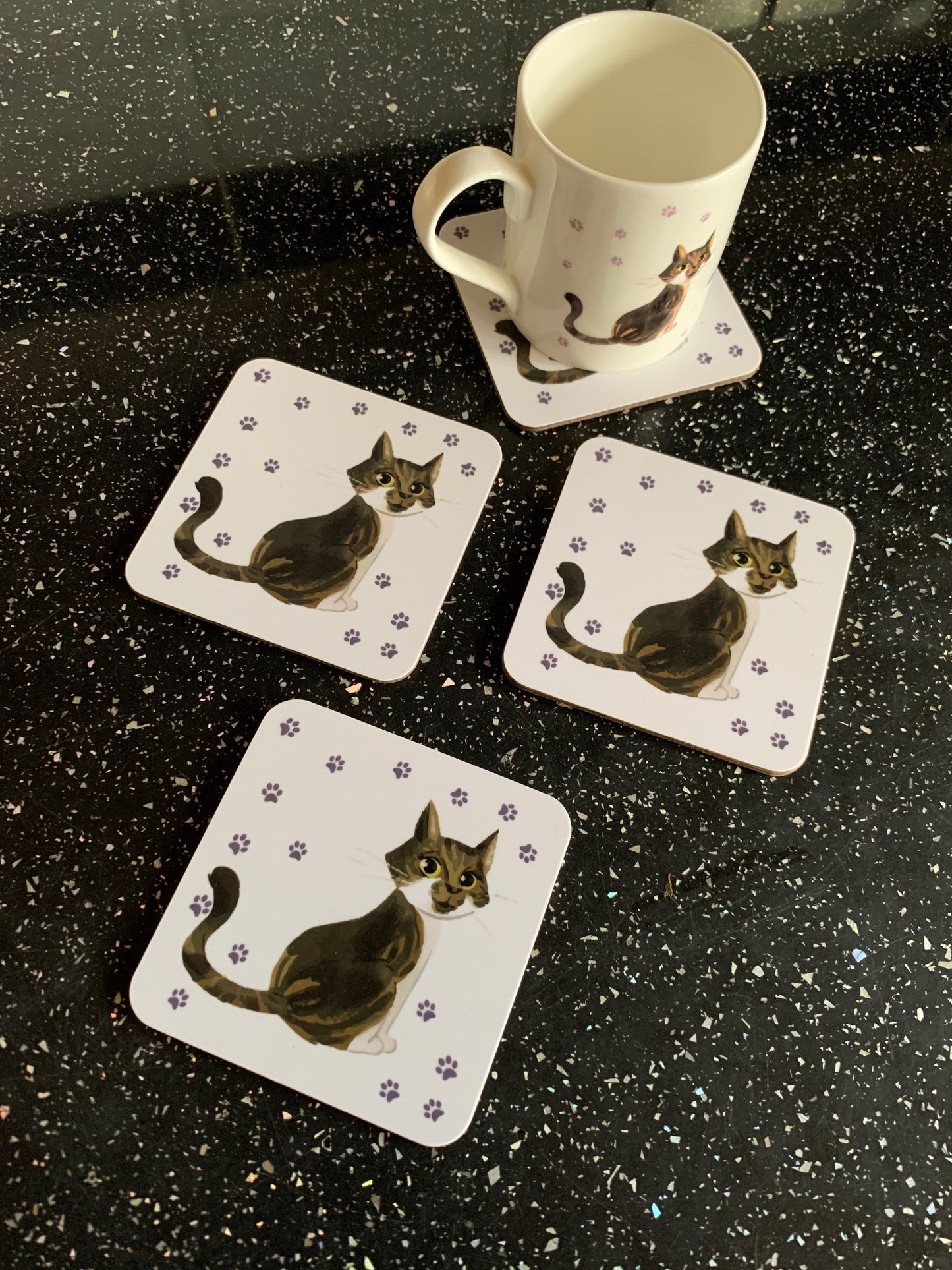 Cute Cat ISLA COASTER