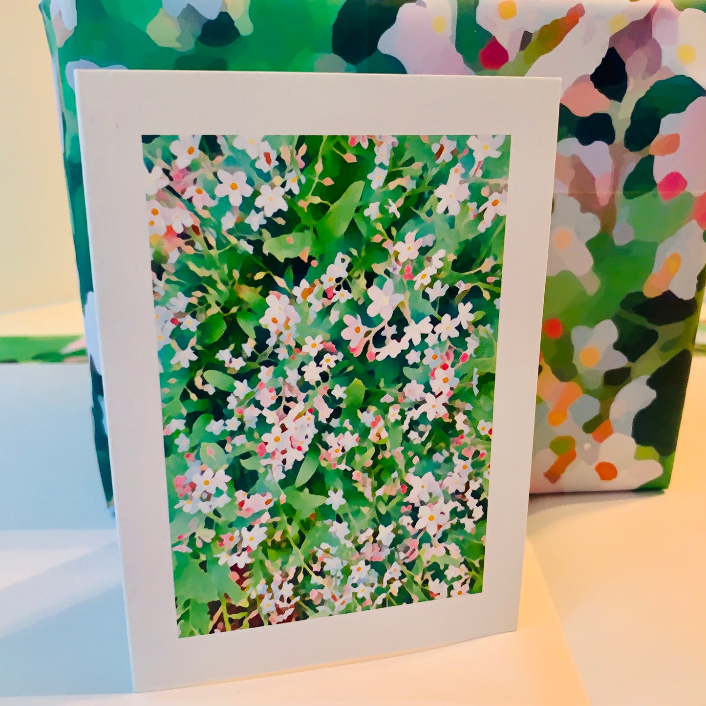 Forget-me-Not Greetings Card