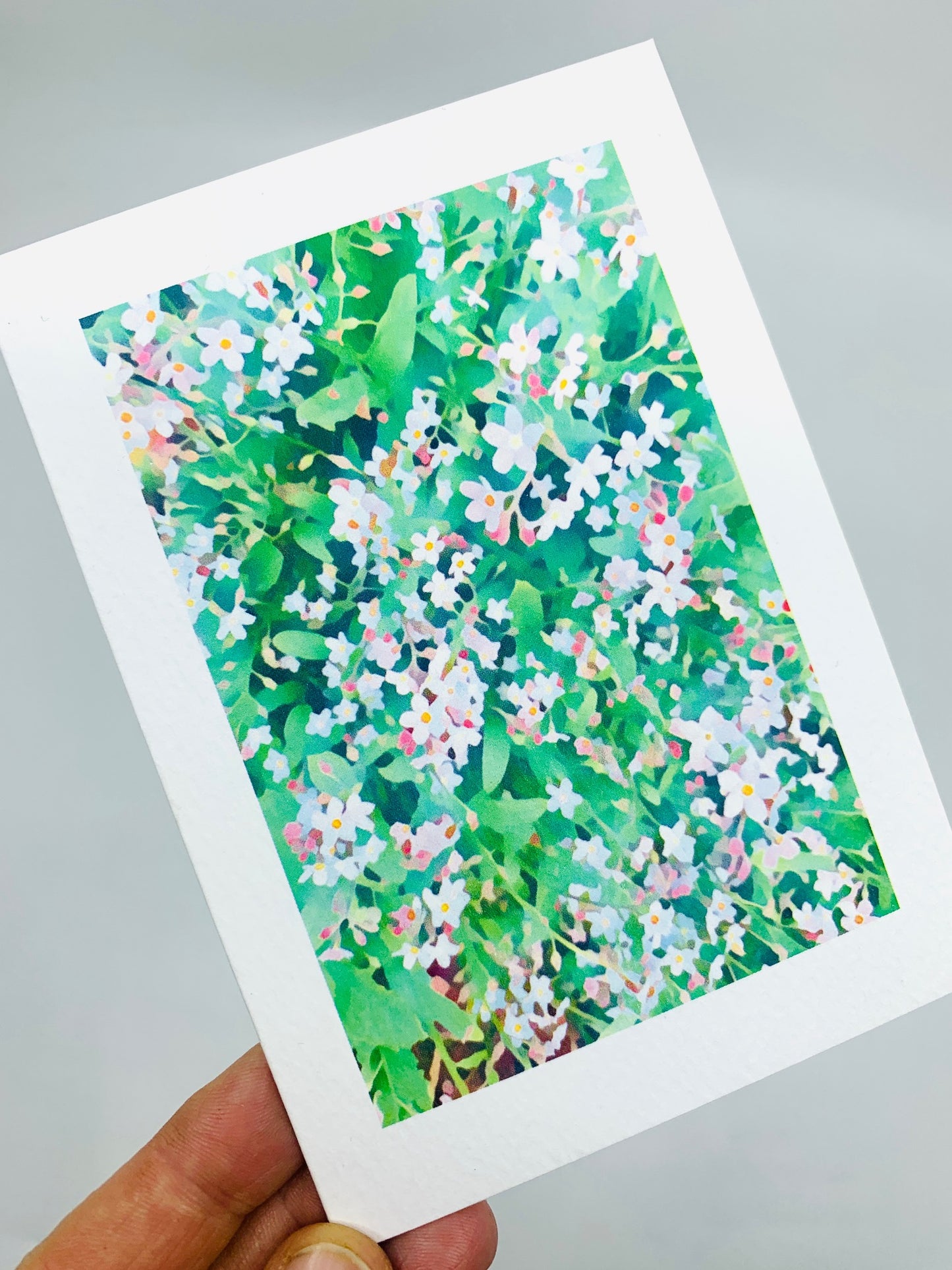 Forget-me-Not Greetings Card