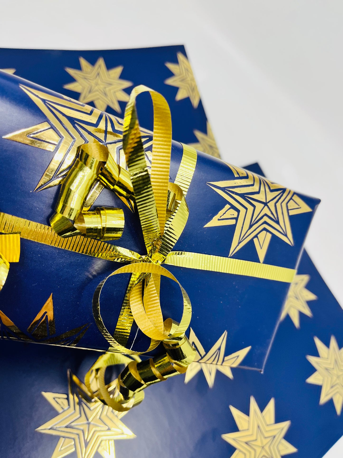 Gold Foil luxury Wrapping Paper with FREE gift tags