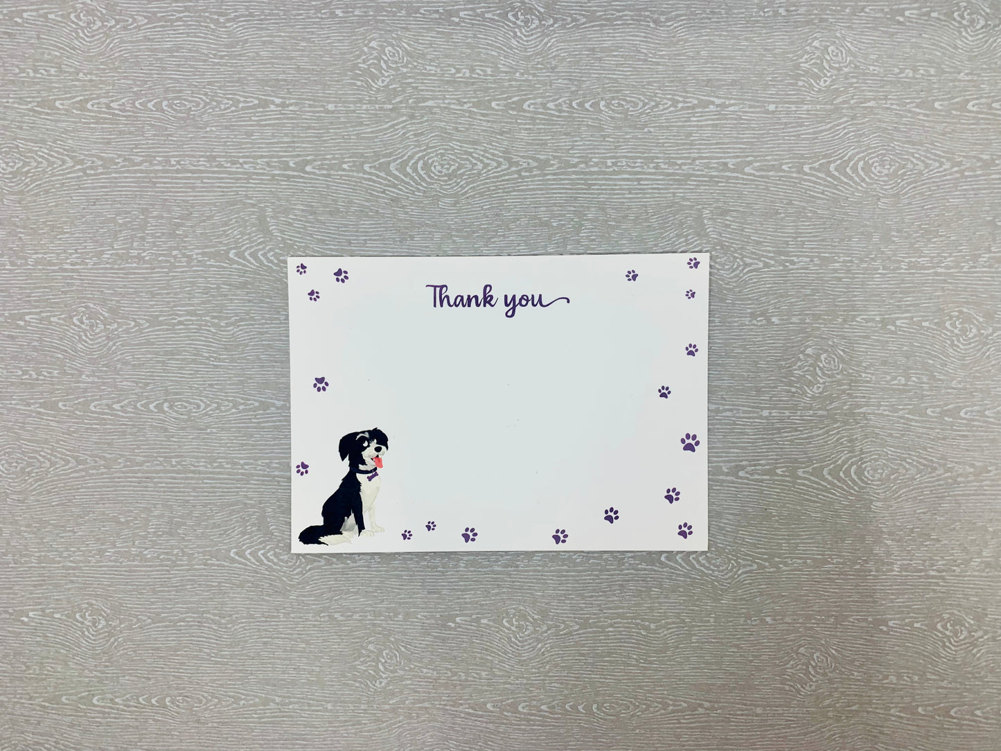 Adorable Dog Paws Notecard Sets