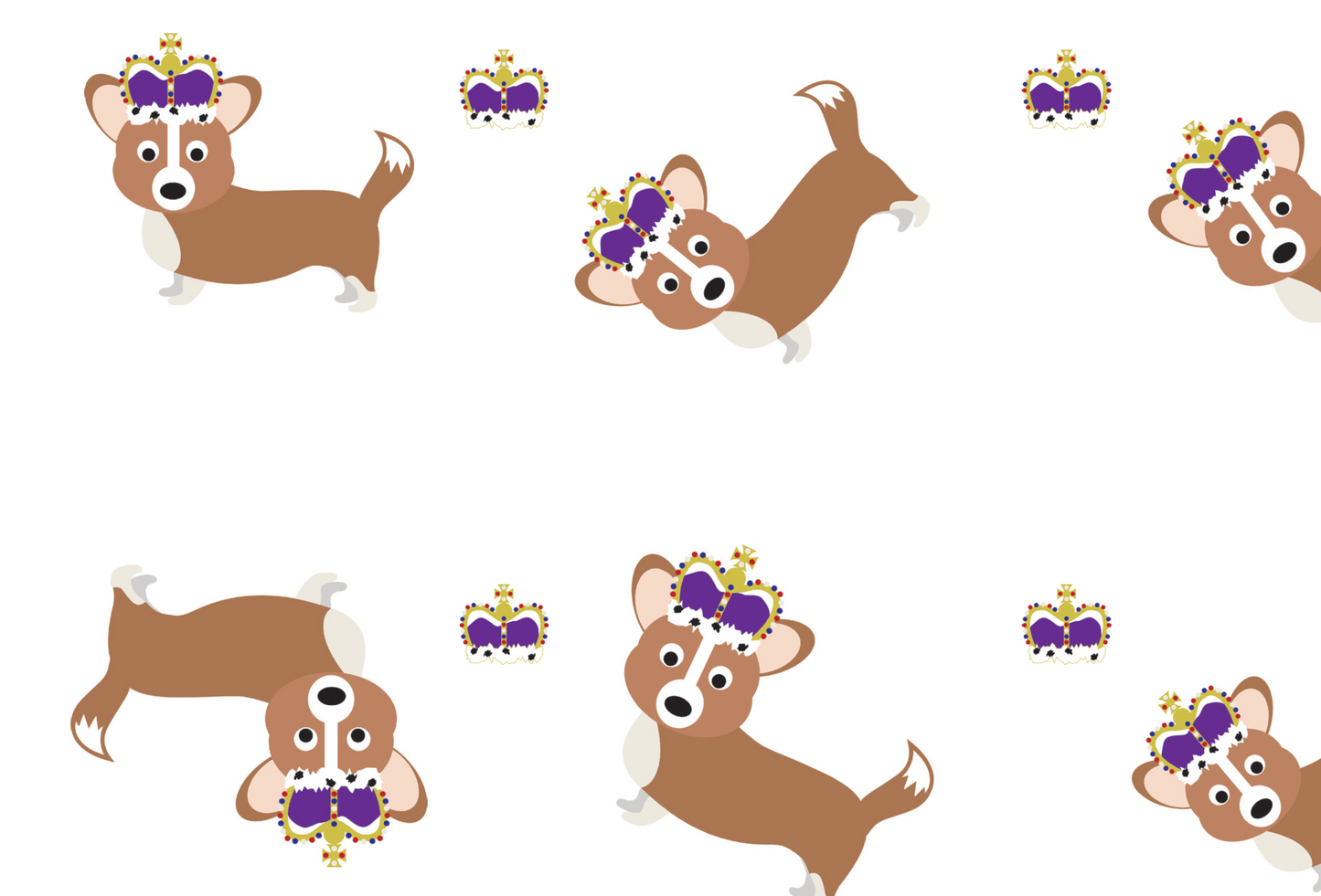 Corgi Wrapping Paper and FREE Tags