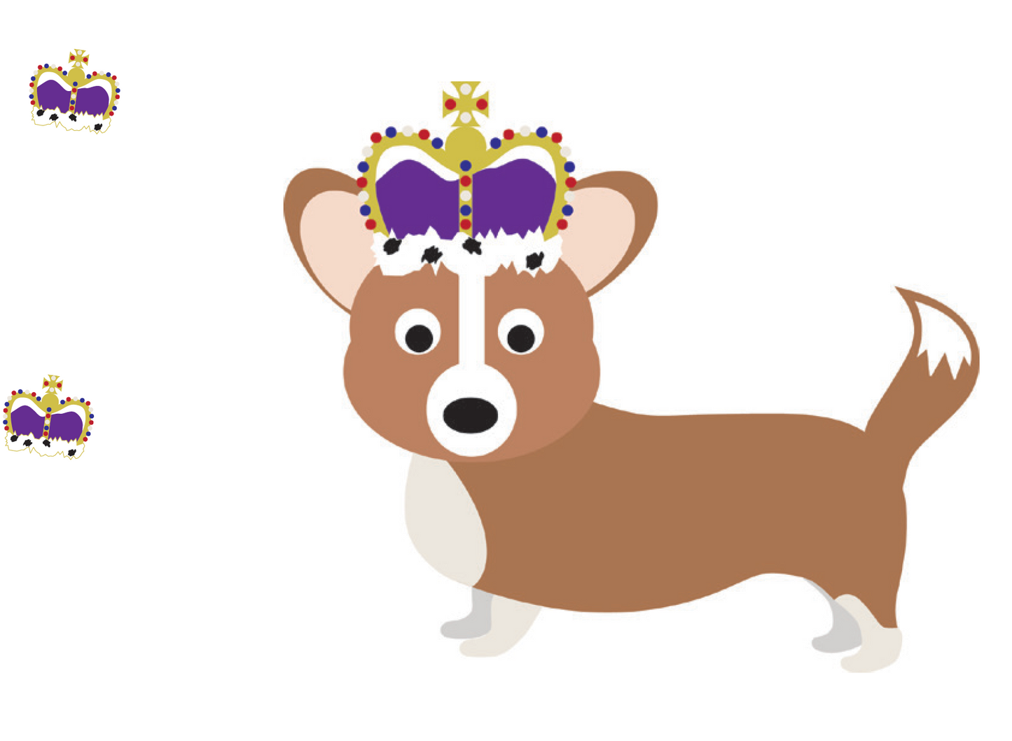 Corgi Wrapping Paper and FREE Tags