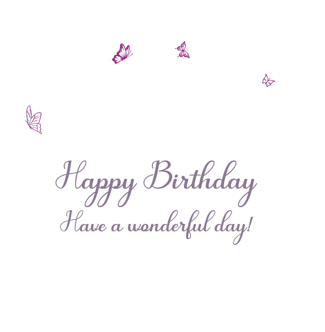 Butterfly Birthday Card