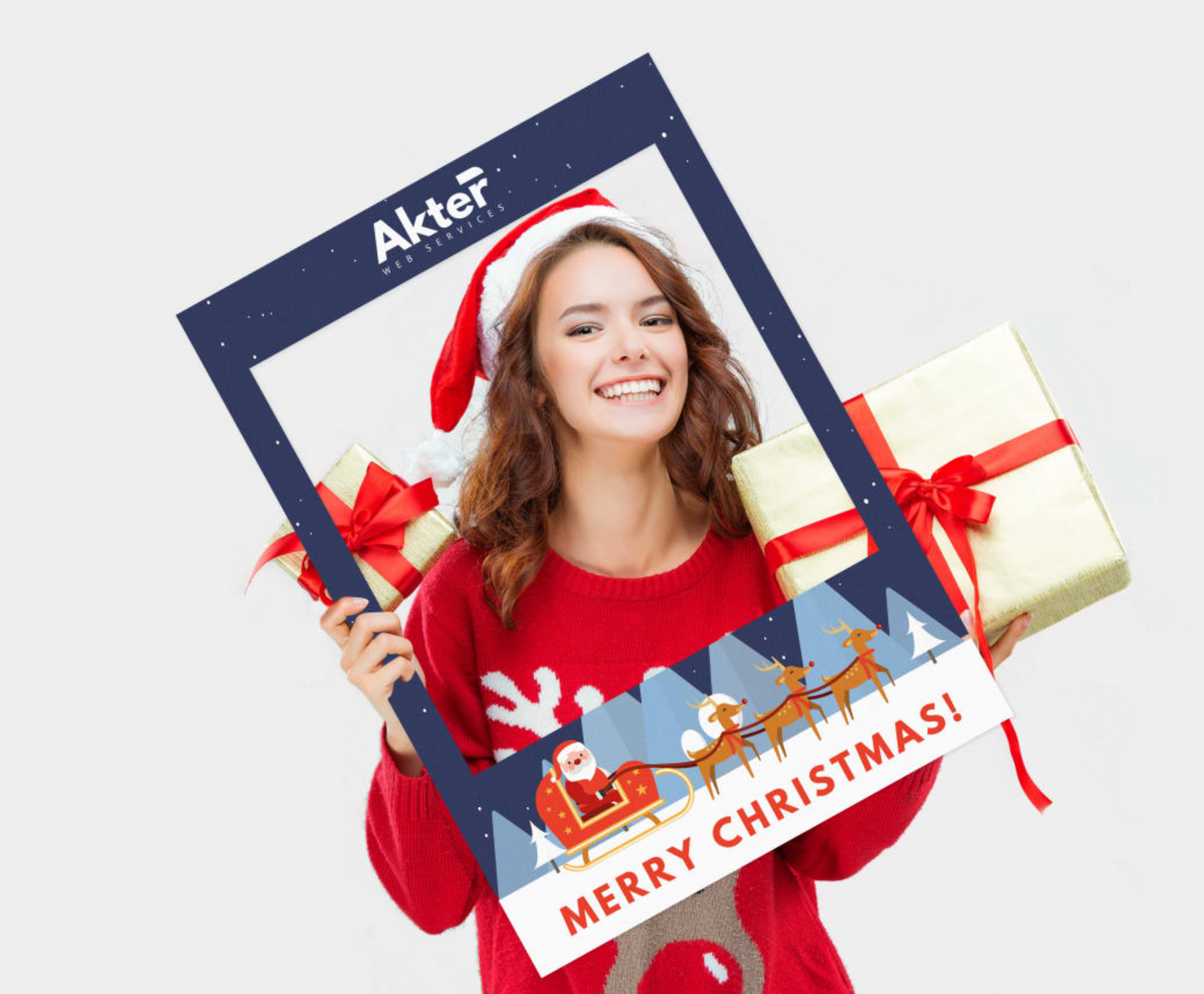 Christmas Party Selfie Frame