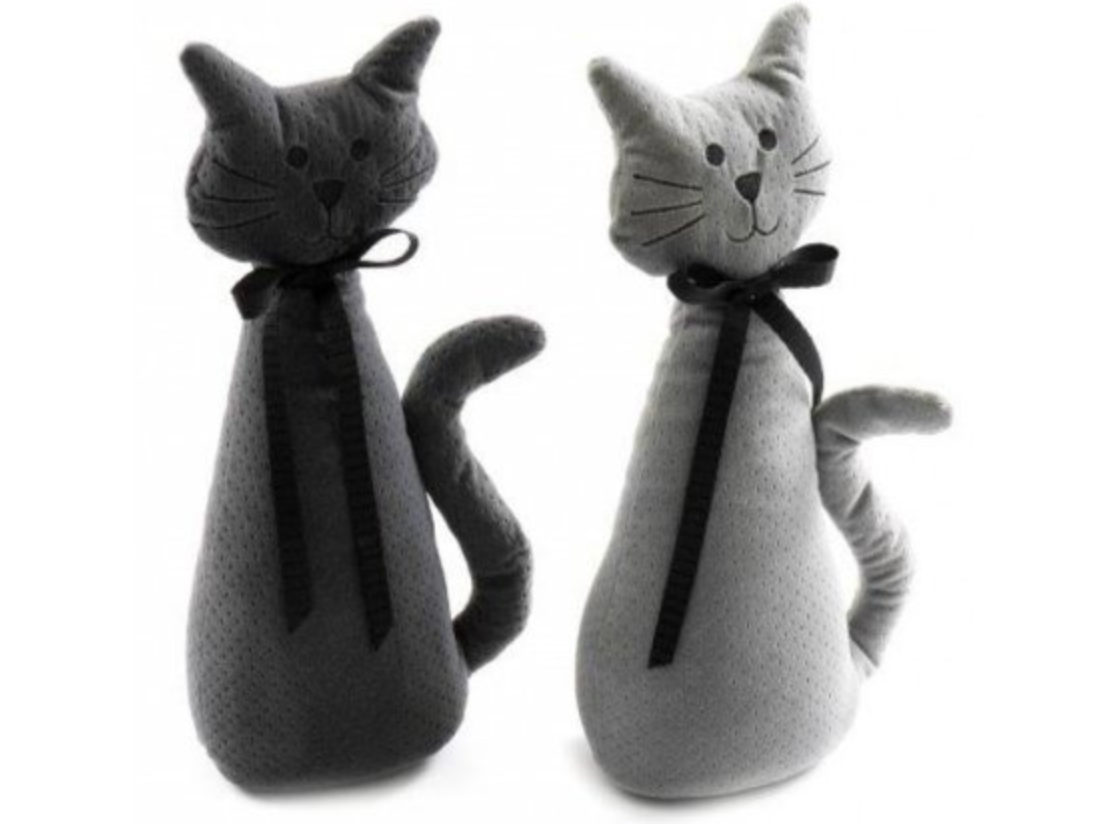 Velvet Cat Doorstops