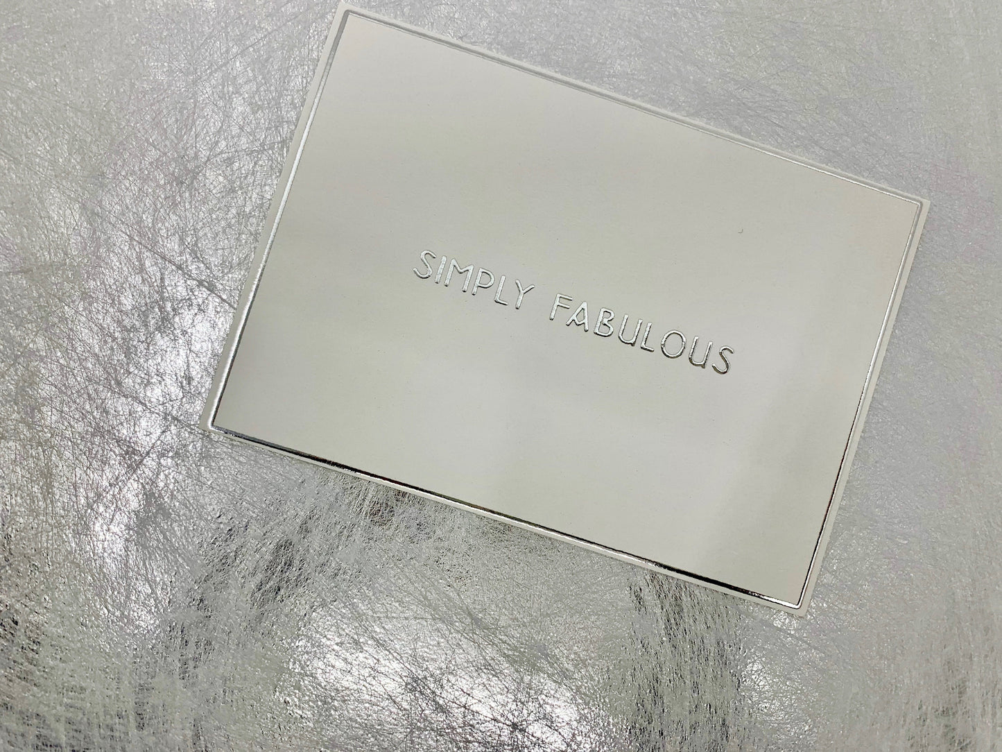 Silver Foiled Postcards 8 A6 Postcards with Envelopes