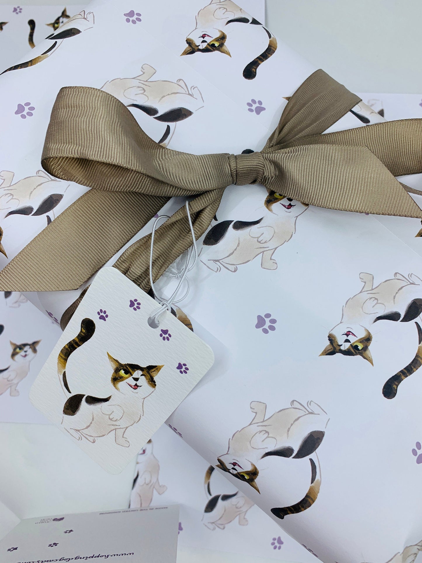 Cute Cats Wrapping Paper FERGUS