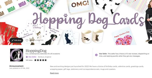 Exciting News! - Hopping Dog is a Star Seller