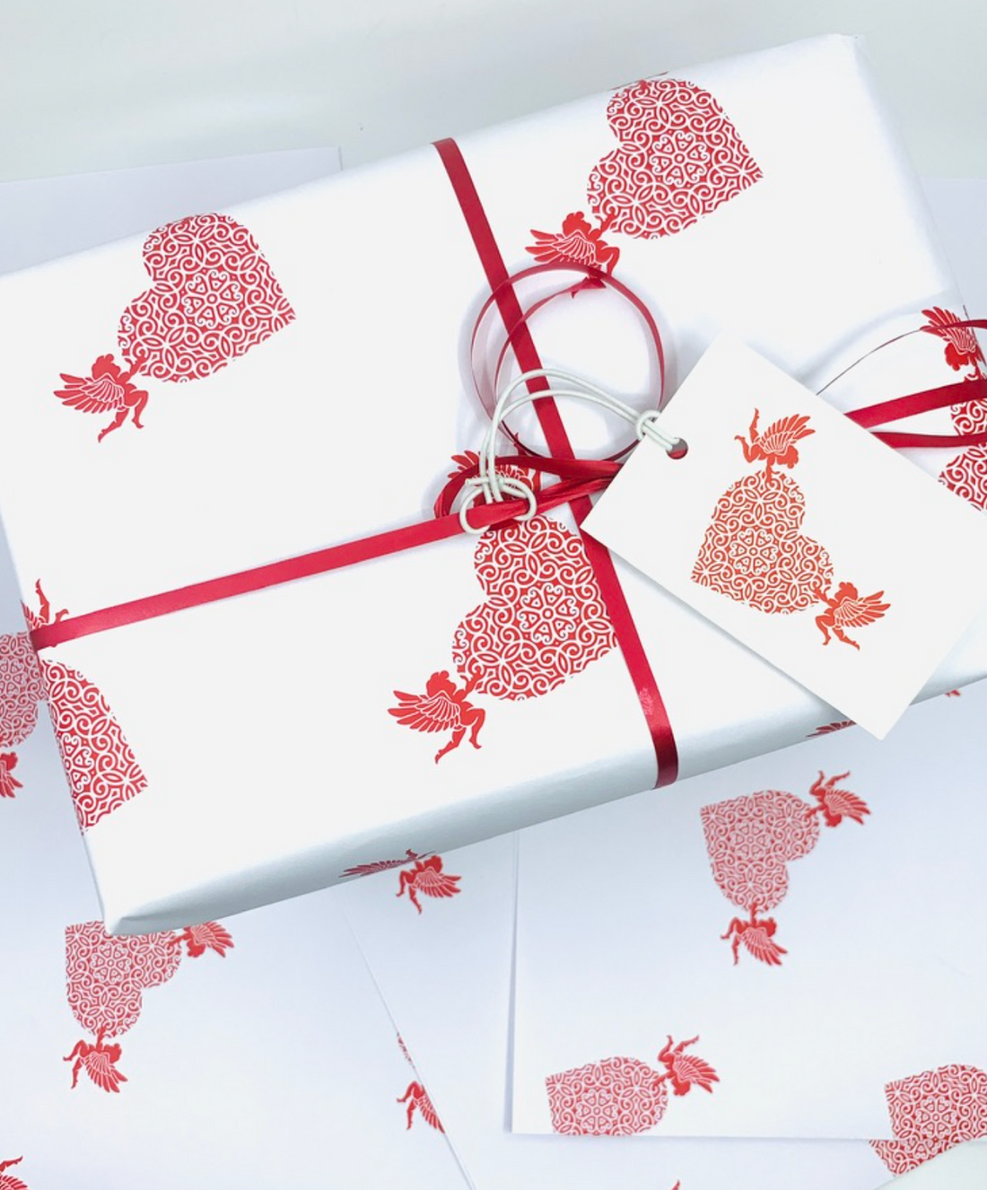 How Hopping Dog Cards produce our wrapping paper