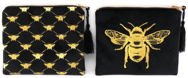 Luxury Bee Make up Bag