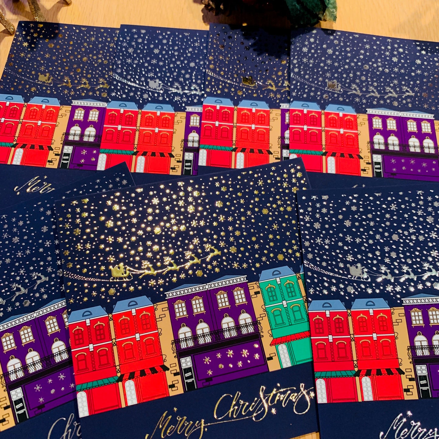 Santa Christmas Cards