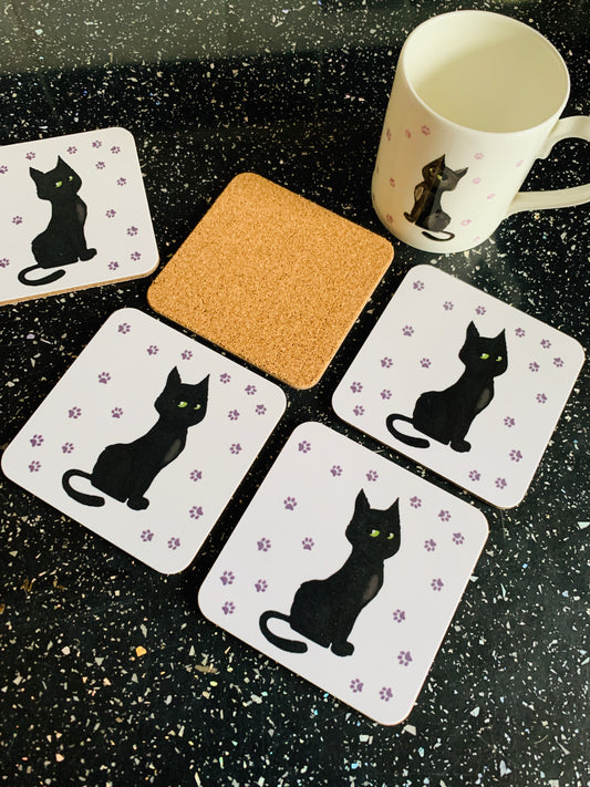 Cute Cat Poppy COASTER