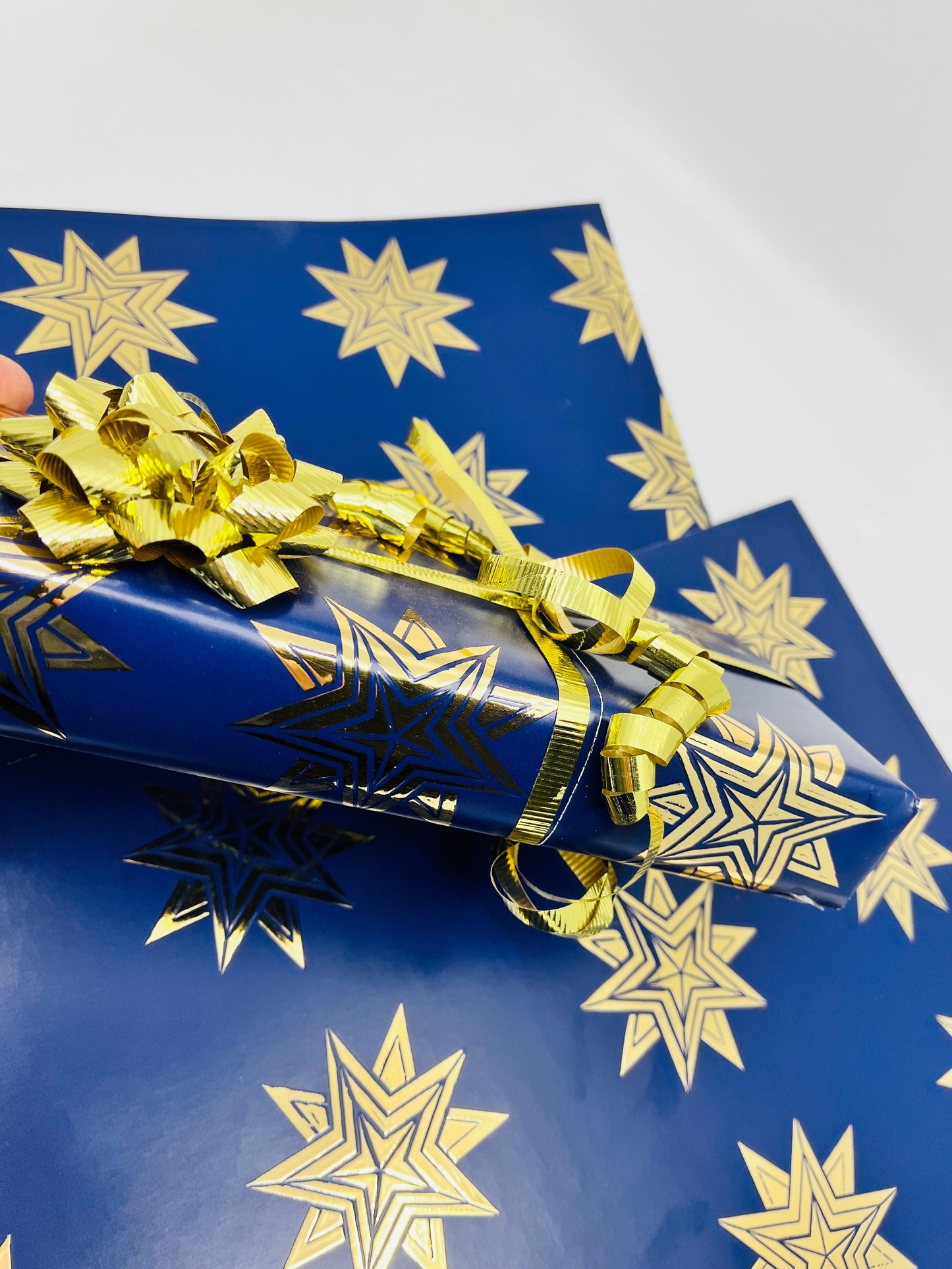 Gold Foil luxury Wrapping Paper with FREE gift tags