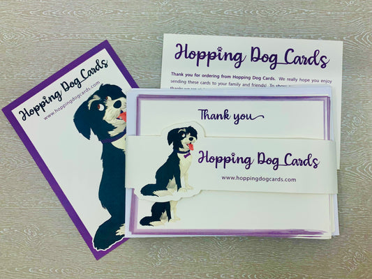 Adorable Dog Lined Notecard Sets