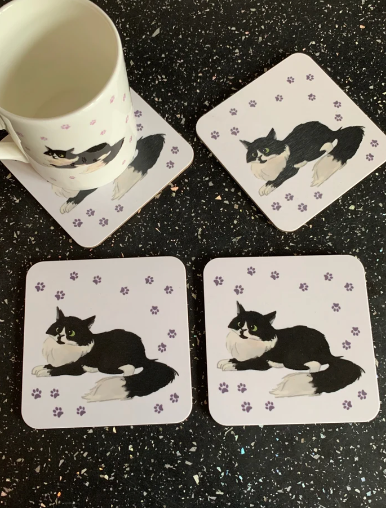 Cute Cat Leo COASTER