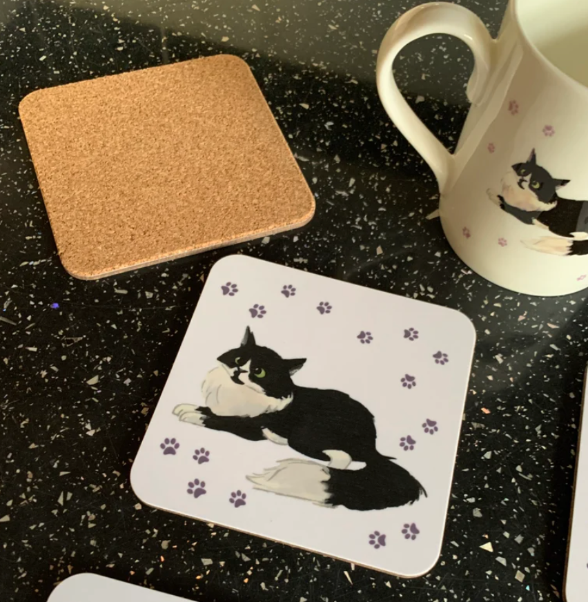 Cute Cat Leo COASTER