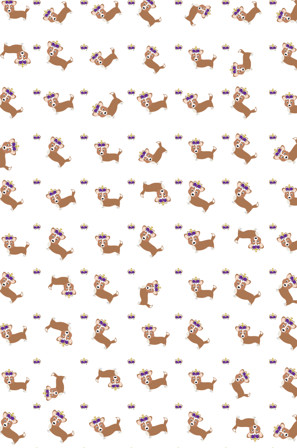 Corgi Wrapping Paper and FREE Tags