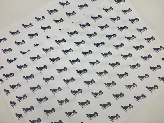 High Quality, Cute Dog Wrapping Paper A3 Size printed in full colour