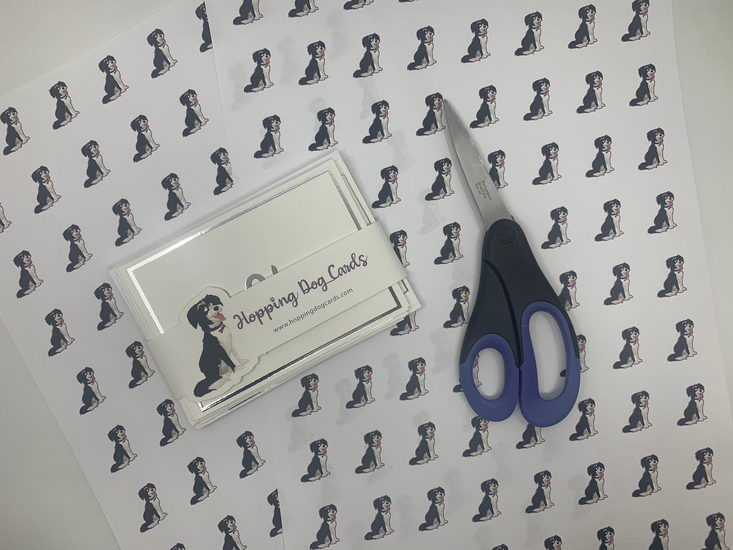 High Quality, Cute Dog Wrapping Paper A3 Size printed in full colour