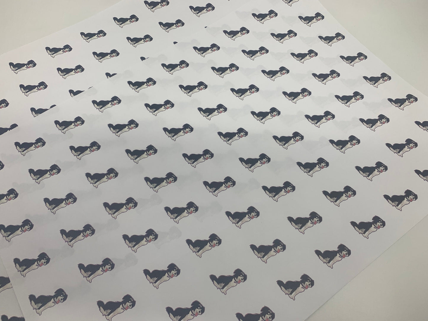 High Quality, Cute Dog Wrapping Paper A3 Size printed in full colour