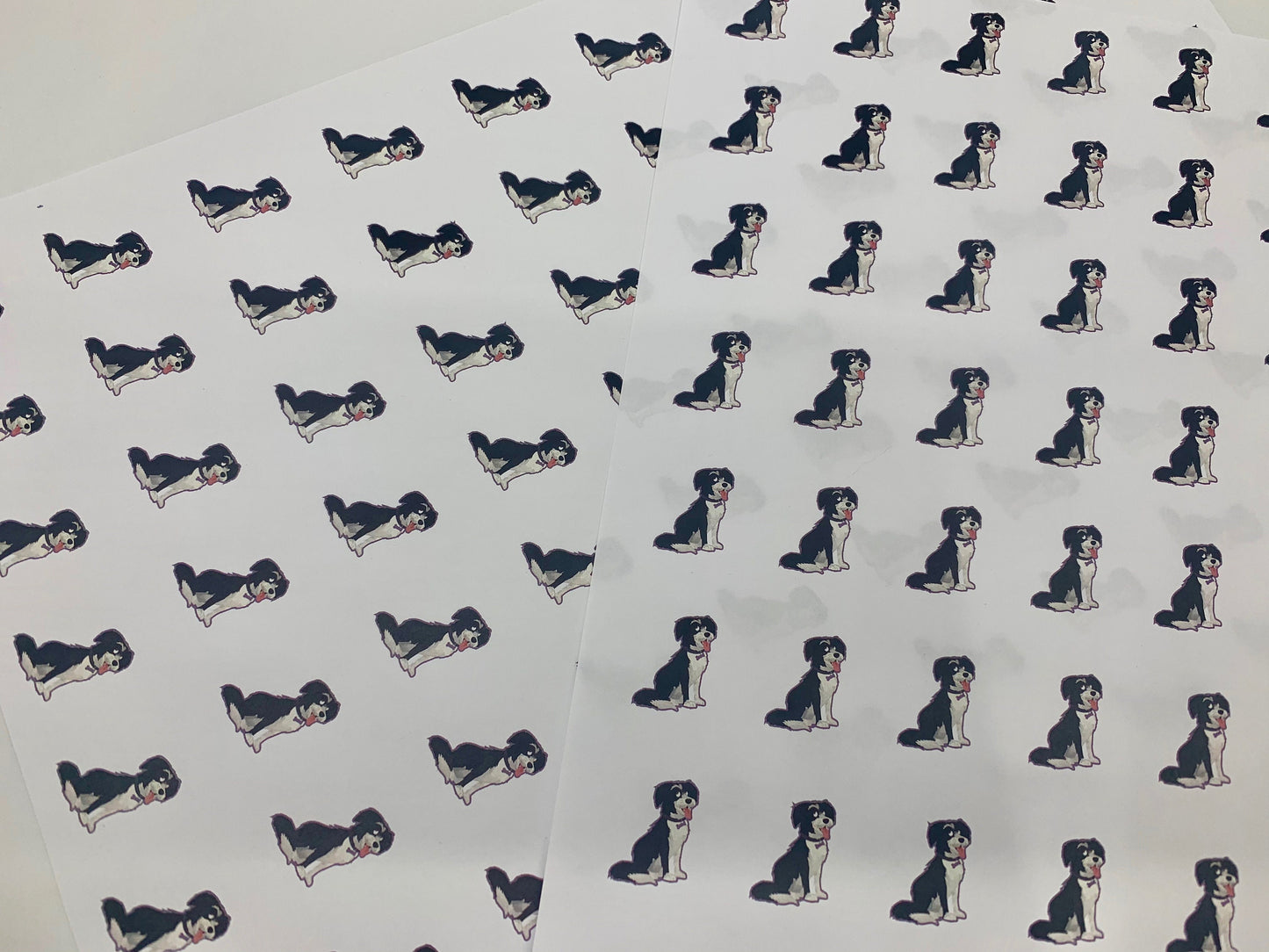 High Quality, Cute Dog Wrapping Paper A3 Size printed in full colour