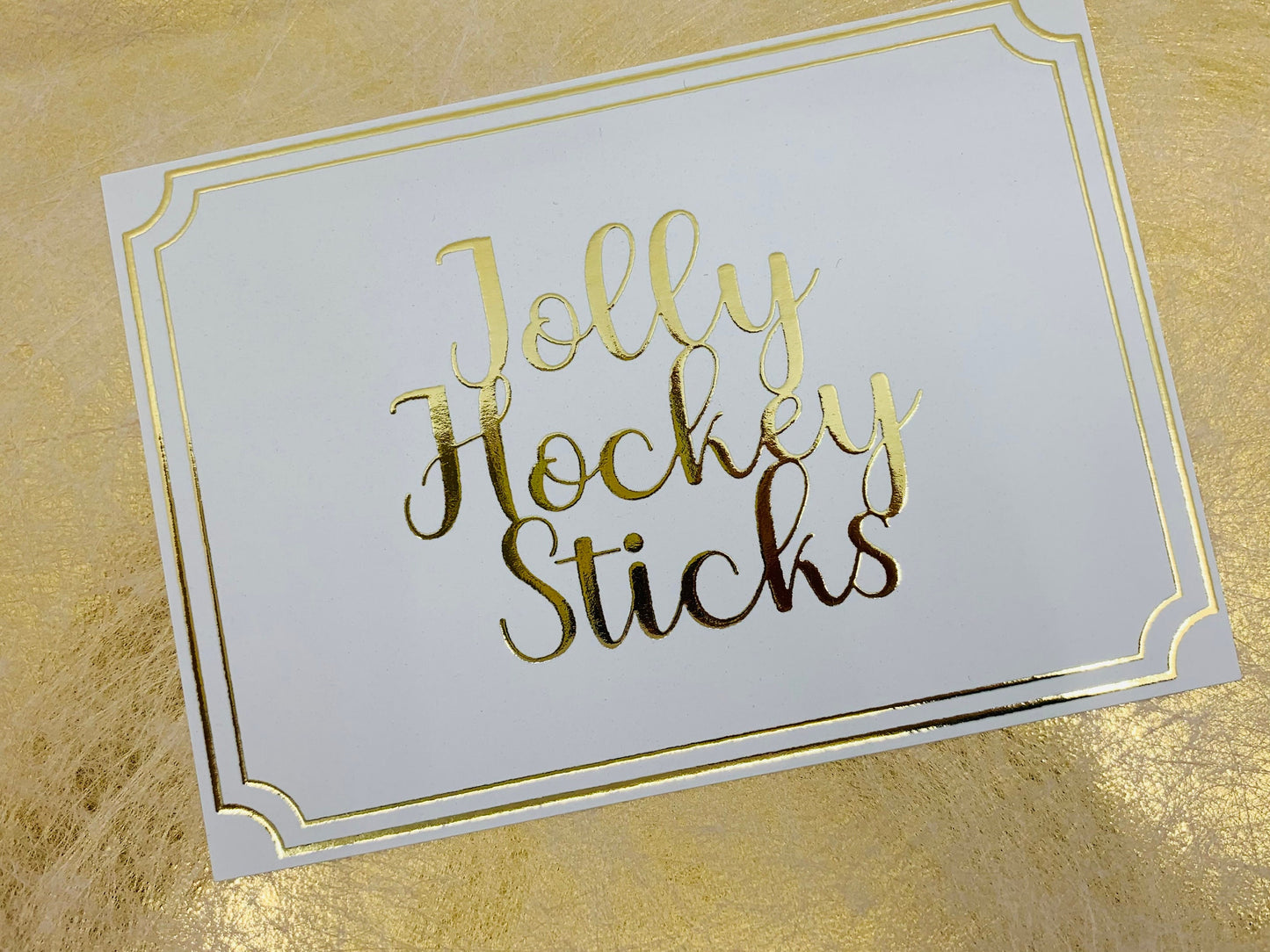 Gold Foiled Funny Sayings 8 A6 Postcards with Envelopes OMG! LOL..