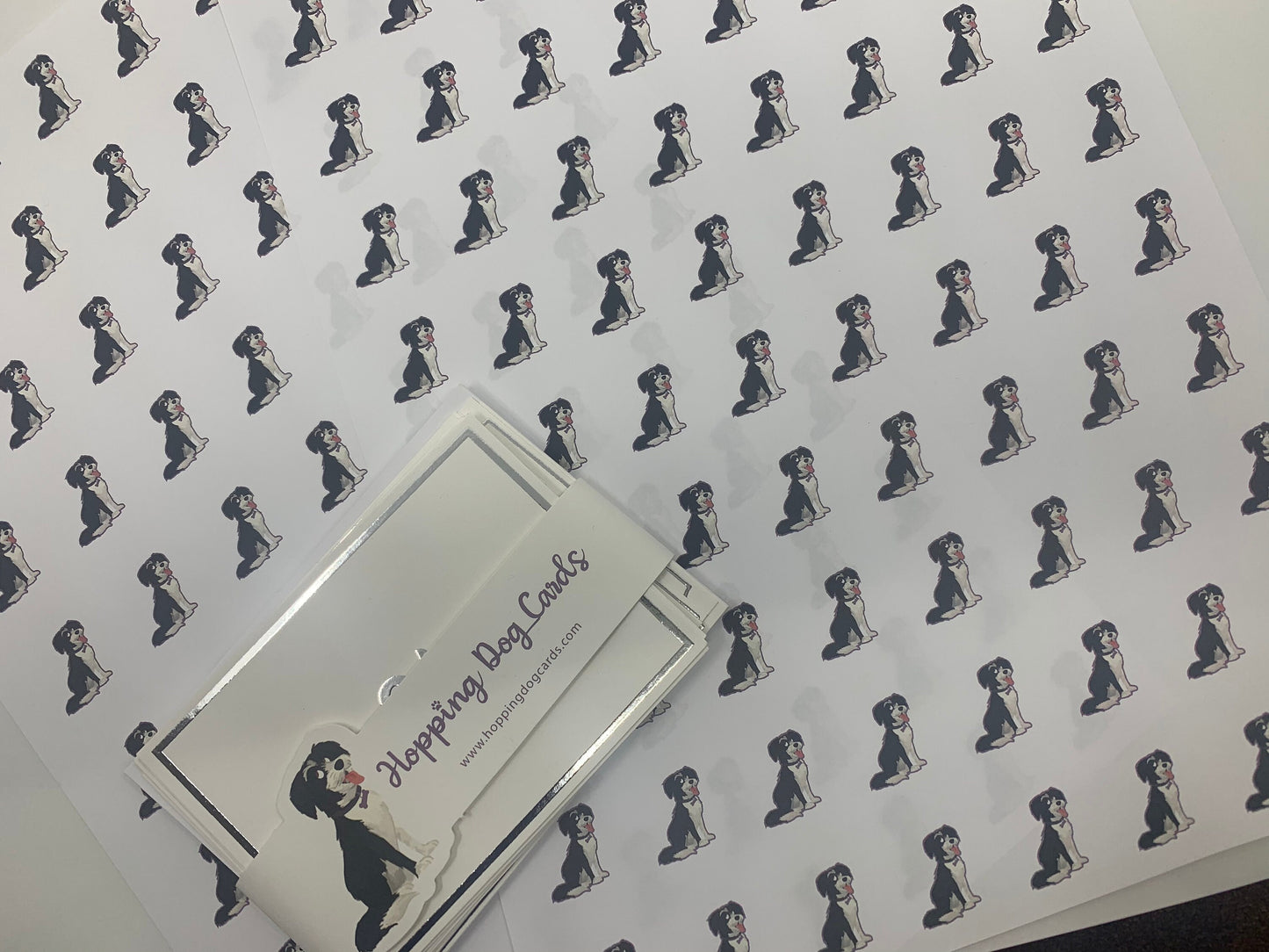 High Quality, Cute Dog Wrapping Paper A3 Size printed in full colour