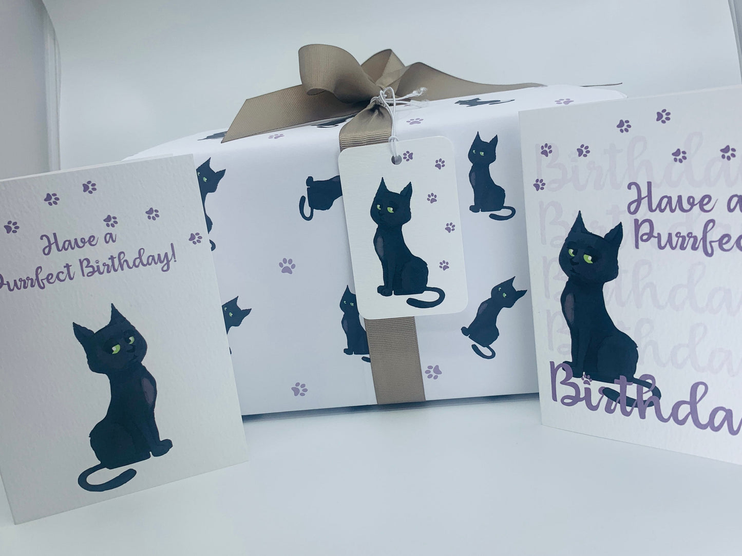 Cute Cat Wrapping Paper POPPY