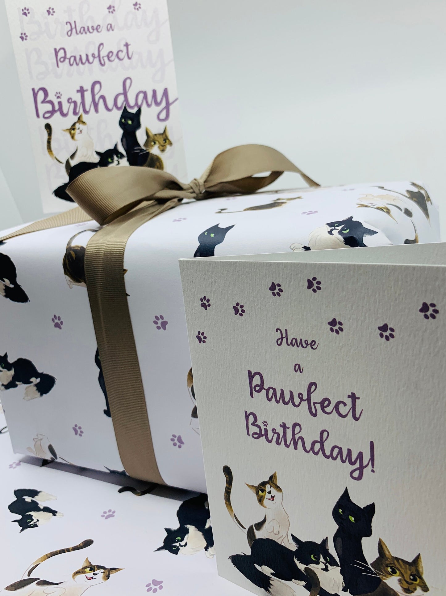 Cute Cats Wrapping Paper ALL CATS