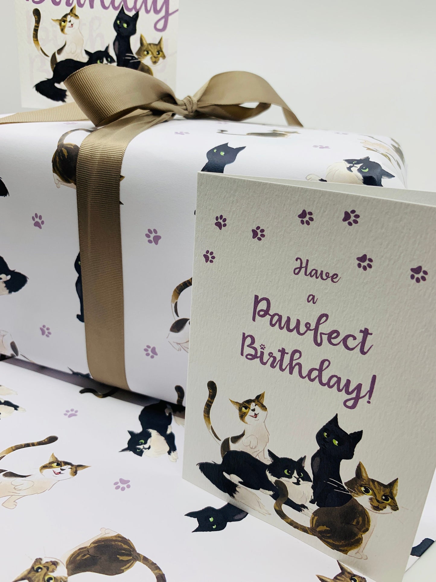 Cute Cats Wrapping Paper ALL CATS